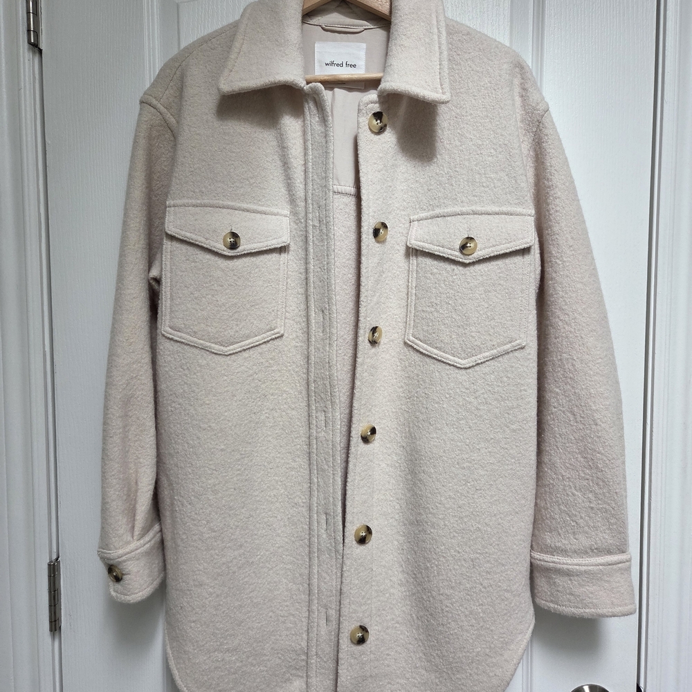 Wilfred Free Ganna Jacket Heather Bone